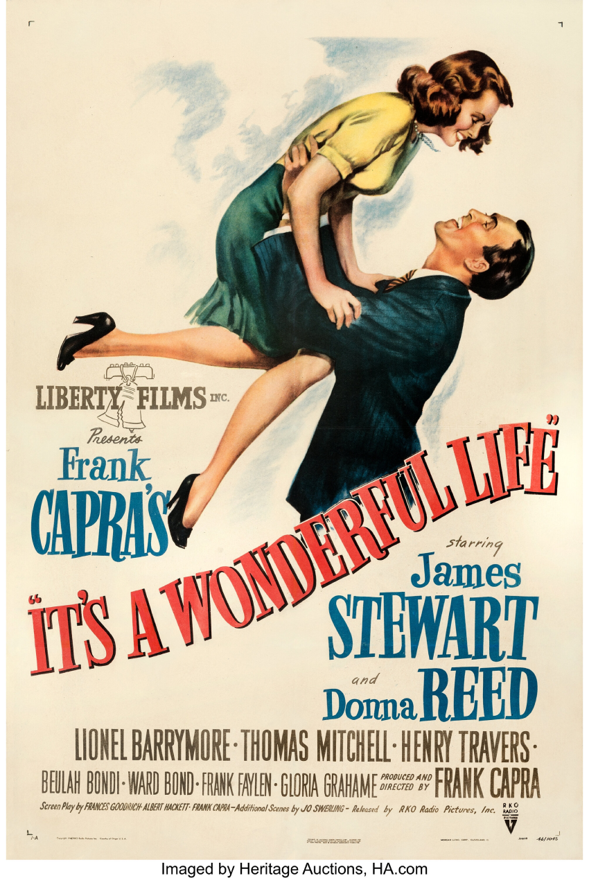 It’s a Wonderful Life one-sheet very large